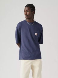 Футболка Levi's з кишенею 1161584452 (Синій L)