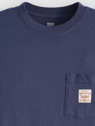 Футболка Levi's з кишенею 1161584452 (Синій L)