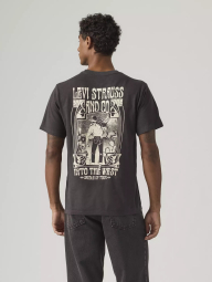 Жіноча футболка Levi's з принтом 1161598940 (Сірий L)
