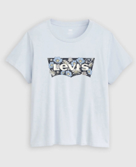 Женская футболка Levi's с принтом 1161630575 (Голубой 2X)