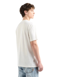 Футболка Armani Exchange з логотипом 1161632490 (Молочний XXL)
