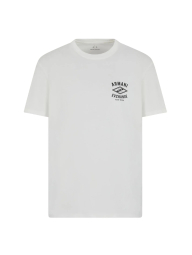 Футболка Armani Exchange з логотипом 1161632490 (Молочний XXL)