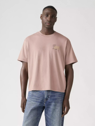 Футболка мужская Levi's с принтом 1161637391 (Розовый M)