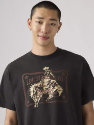 Футболка Levi's з принтом 1161652088 (Чорний M)