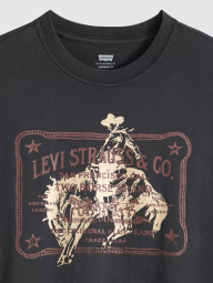 Футболка Levi's з принтом 1161652088 (Чорний M)