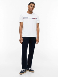 Мужская футболка Tommy Hilfiger с логотипом 1161705568 (Белый XXL)