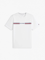 Мужская футболка Tommy Hilfiger с логотипом 1161705568 (Белый XXL)