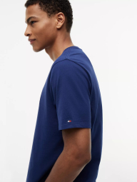 Мужская футболка Tommy Hilfiger с логотипом 1161708788 (Синий S)