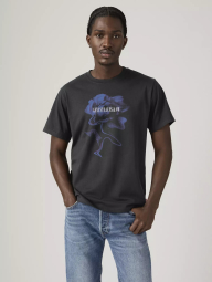 Футболка Levi's з принтом 1161813506 (Чорний M)