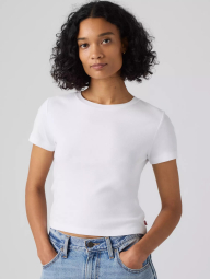 Женская футболка Levi's 1161789750 (Белый M)