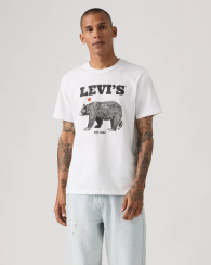 Мужская футболка Levi's с принтом 1161832651 (Белый XS)