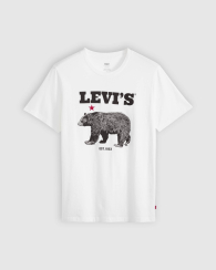 Мужская футболка Levi's с принтом 1161832651 (Белый XS)