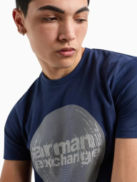 Футболка Armani Exchange 1161894093 (Синий XL)