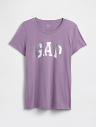 Женская футболка GAP с логотипом 1161897438 (Сиреневый XL)