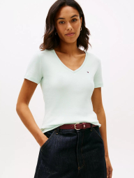 Женская футболка Tommy Hilfiger 1161912193 (Зеленый M)