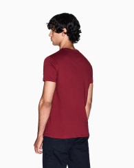 Чоловічі футболки Armani Exchange 1161946143 (Бордовий L)