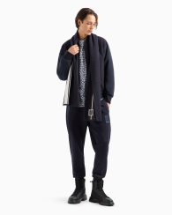 Футболка Armani Exchange з принтом 1161947657 (Синій/Білий L)