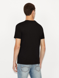 Футболка Armani Exchange з логотипом 1161949357 (Чорний M)