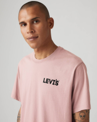 Футболка чоловіча Levi's з логотипом 1162188116 (Рожевий XL)