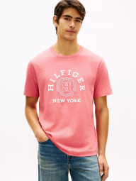 Футболка мужская Tommy Hilfiger с логотипом 1162207850 (Розовый XXL)