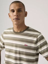 Футболка мужская Levi's с логотипом 1162246795 (Коричневый/Молочный L)