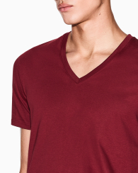 Чоловічі футболки Armani Exchange 1162252346 (Бордовий L)