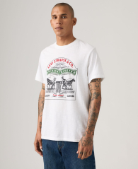 Мужская футболка Levi's с логотипом 1162468883 (Белый M)
