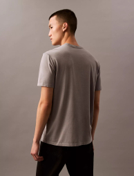 Мужская футболка Calvin Klein с логотипом 1162534058 (Серый M)