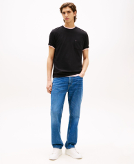 Футболка мужская Tommy Hilfiger с карманом 1162548134 (Черный M)