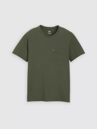 Мужская футболка Levi's с карманом 1162559014 (Зеленый XXL)