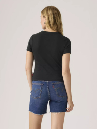 Женская футболка Levi's с принтом 1162565945 (Черный XL)