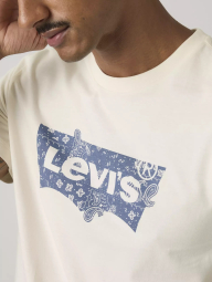 Футболка Levi's с логотипом 1162574443 (Молочный L)