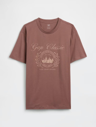 Мужская футболка GAP с логотипом 1162582085 (Коричневый L)
