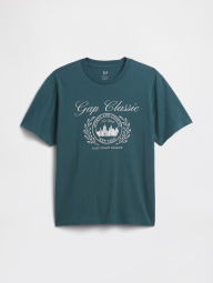 Чоловічі футболки GAP з логотипом 1162628902 (Зелений XL)