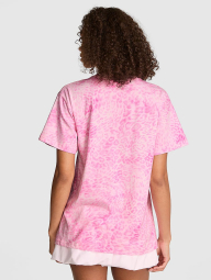 Жіноча футболка вільного крою Victoria's Secret Pink 1162662983 (Рожевий XS)