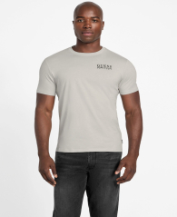 Мужская футболка Guess с логотипом 1162656156 (Серый XL)