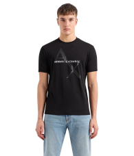 Футболка Armani Exchange с логотипом 1162693653 (Черный XL)