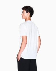 Мужская футболка Armani Exchange с принтом 1162697194 (Белый L)