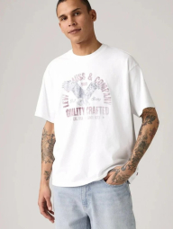 Жіноча футболка Levi's з принтом 1162725822 (Білий L)