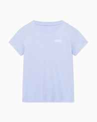 Женская футболка Armani Exchange с логотипом 1162844809 (Сиреневый S)