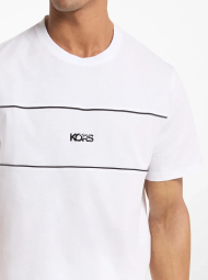 Мужская футболка Michael Kors с логотипом 1162971485 (Белый XXL)