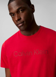 Мужская футболка Calvin Klein с логотипом 1162976589 (Красный M)