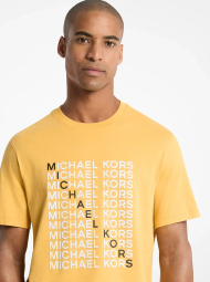 Мужская футболка Michael Kors с логотипом 1163043814 (Желтый M)