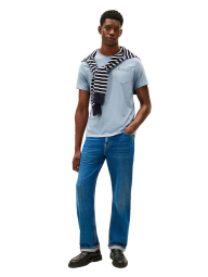 Футболка Tommy Hilfiger з кишенею 1163083717 (Блакитний L)