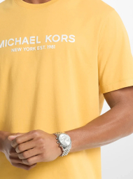 Мужская футболка Michael Kors с логотипом 1163090373 (Желтый L)
