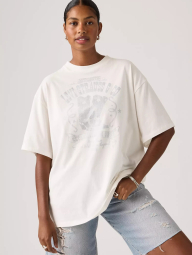 Жіноча футболка з логотипом Levi's 1163194407 (Білий S)