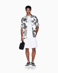 Мужская футболка Armani Exchange с логотипом 1163206604 (Молочный XXL)