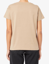 Женская футболка Armani Exchange 1163237005 (Бежевый S)