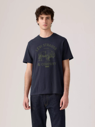 Жіноча футболка Levi's з принтом 1163295724 (Синій M)
