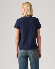 Жіноча футболка з логотипом Levi's 1163412601 (Синій XS)